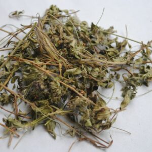 Dried wild thyme za'atar herbs